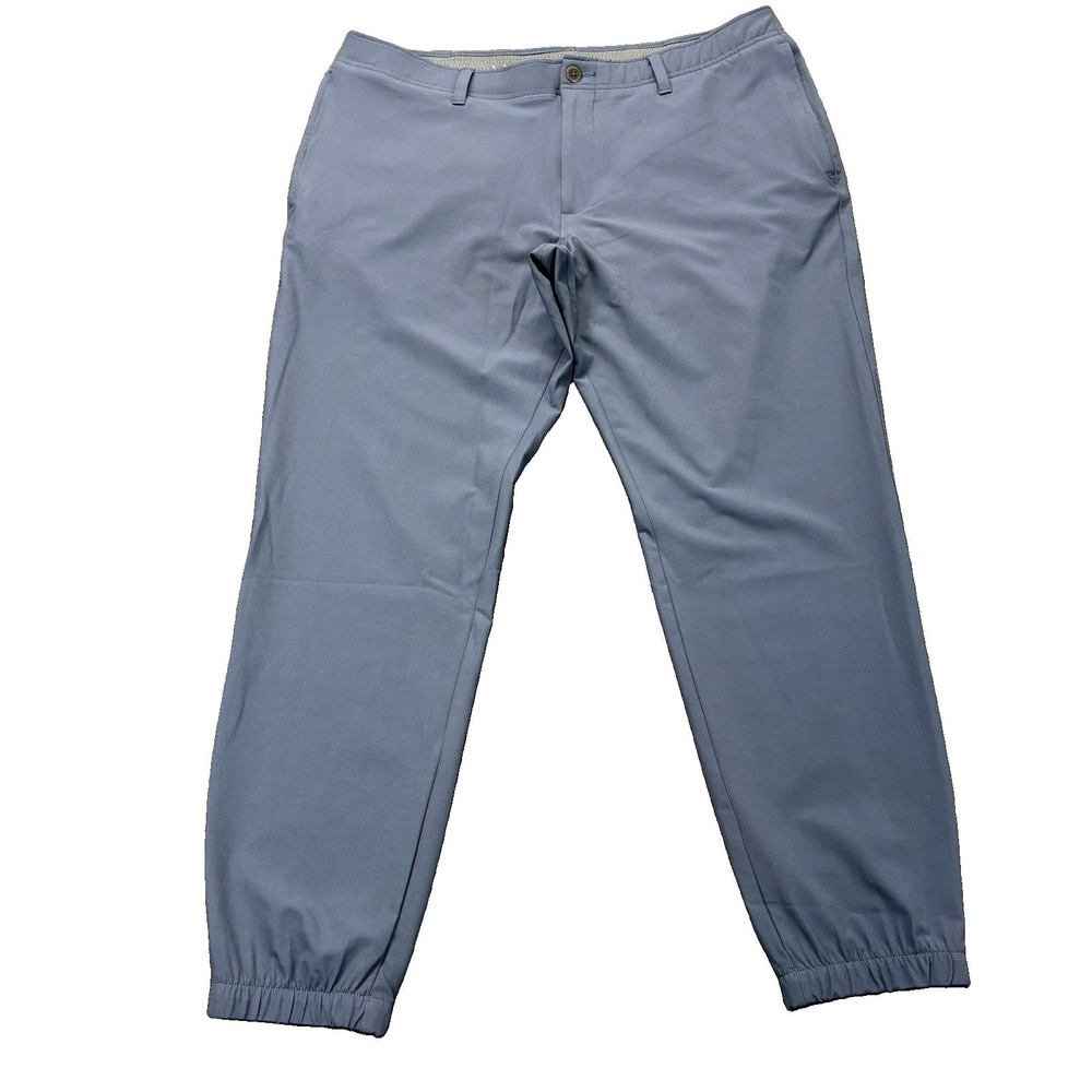 Under Armour Drive Golf Pants Mens 38x30 Blue Chino Stretch Performance Wicking